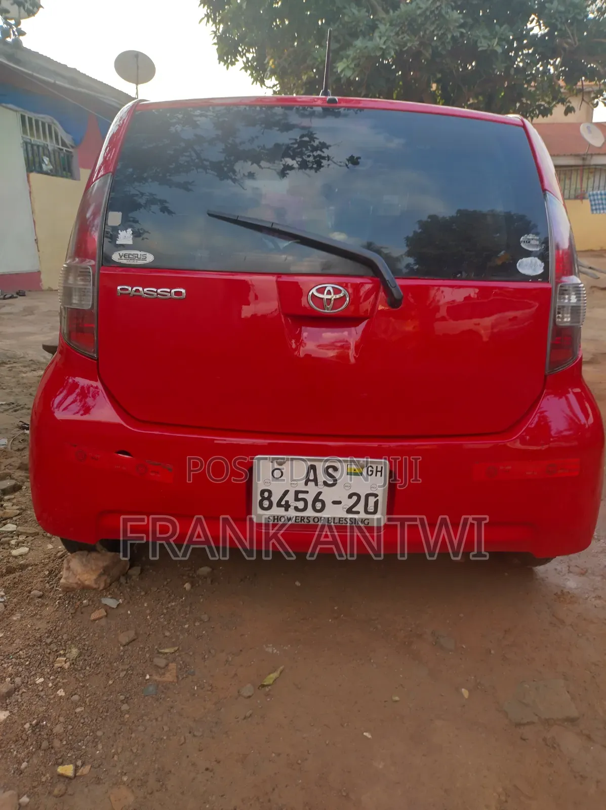 Toyota Passo 2010 Red