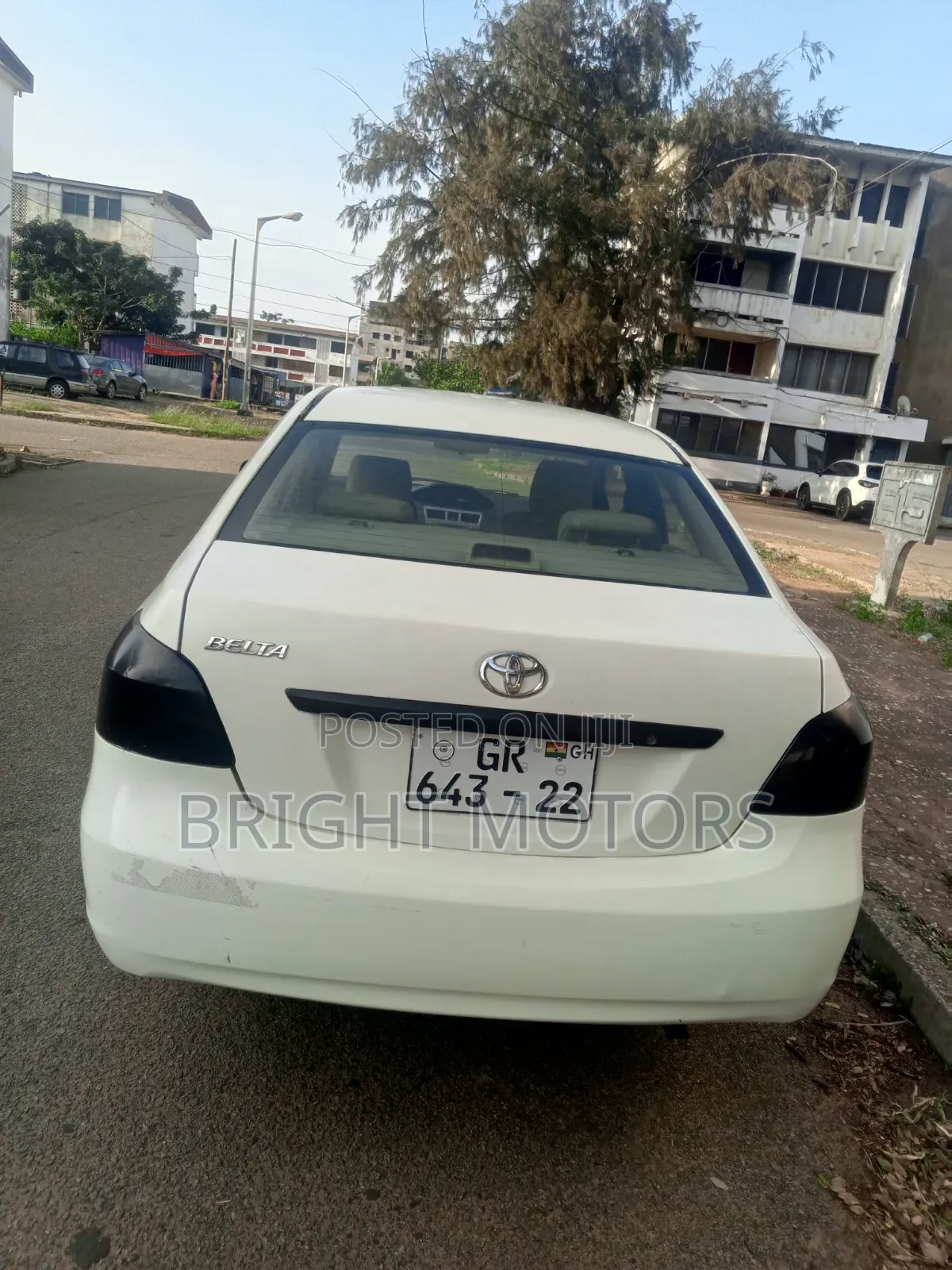 Toyota Belta 2010 White