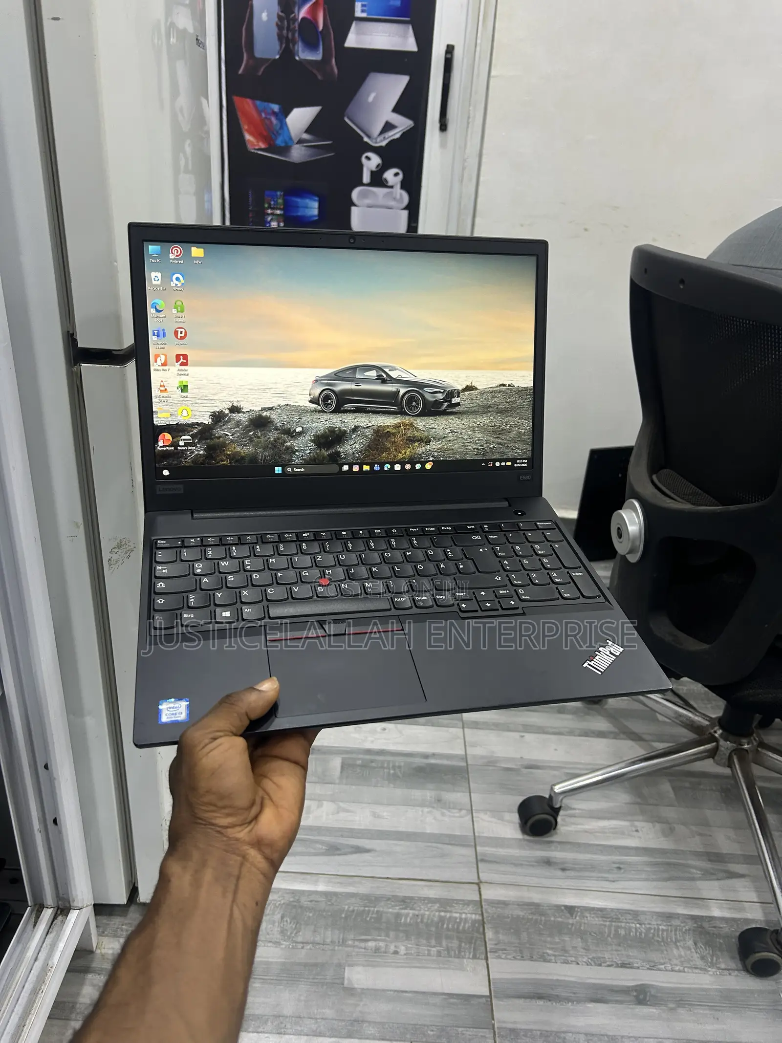 Laptop Lenovo ThinkPad E580 8GB Intel Core i3 SSD 256GB