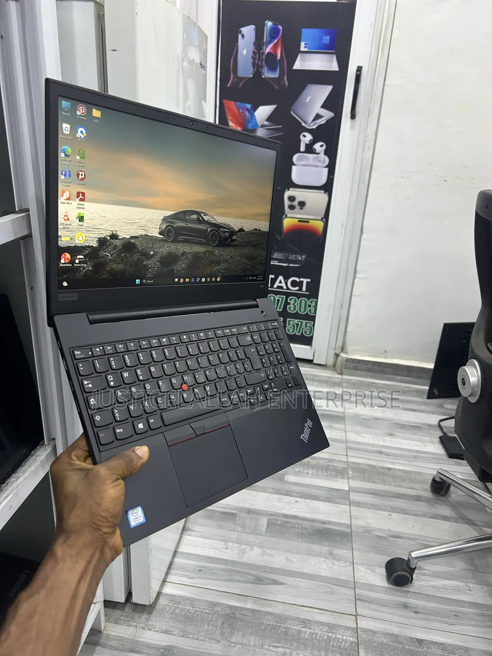 Laptop Lenovo ThinkPad E580 8GB Intel Core i3 SSD 256GB