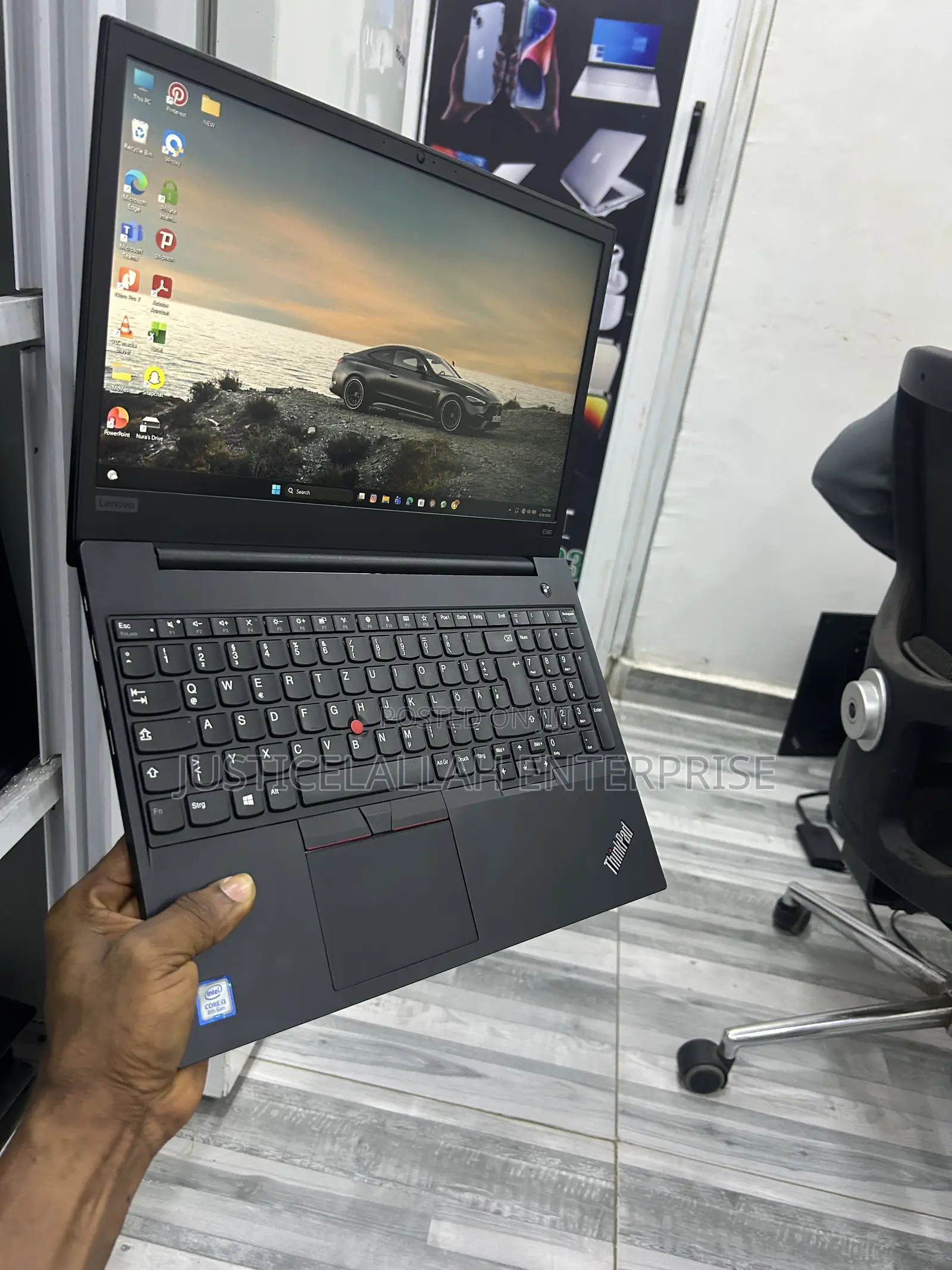Laptop Lenovo ThinkPad E580 8GB Intel Core i3 SSD 256GB
