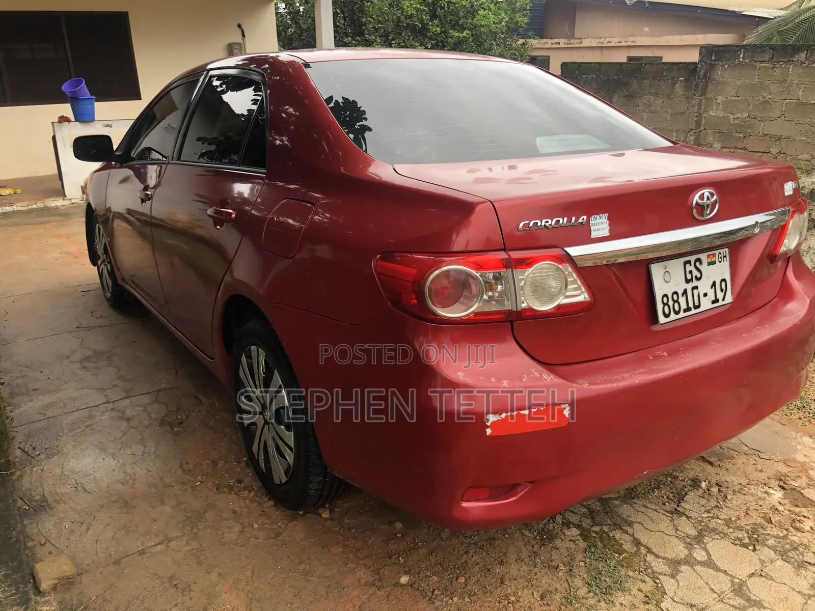 Toyota Corolla LE 4dr Sedan (1.8L 4cyl 4A) 2013 Red