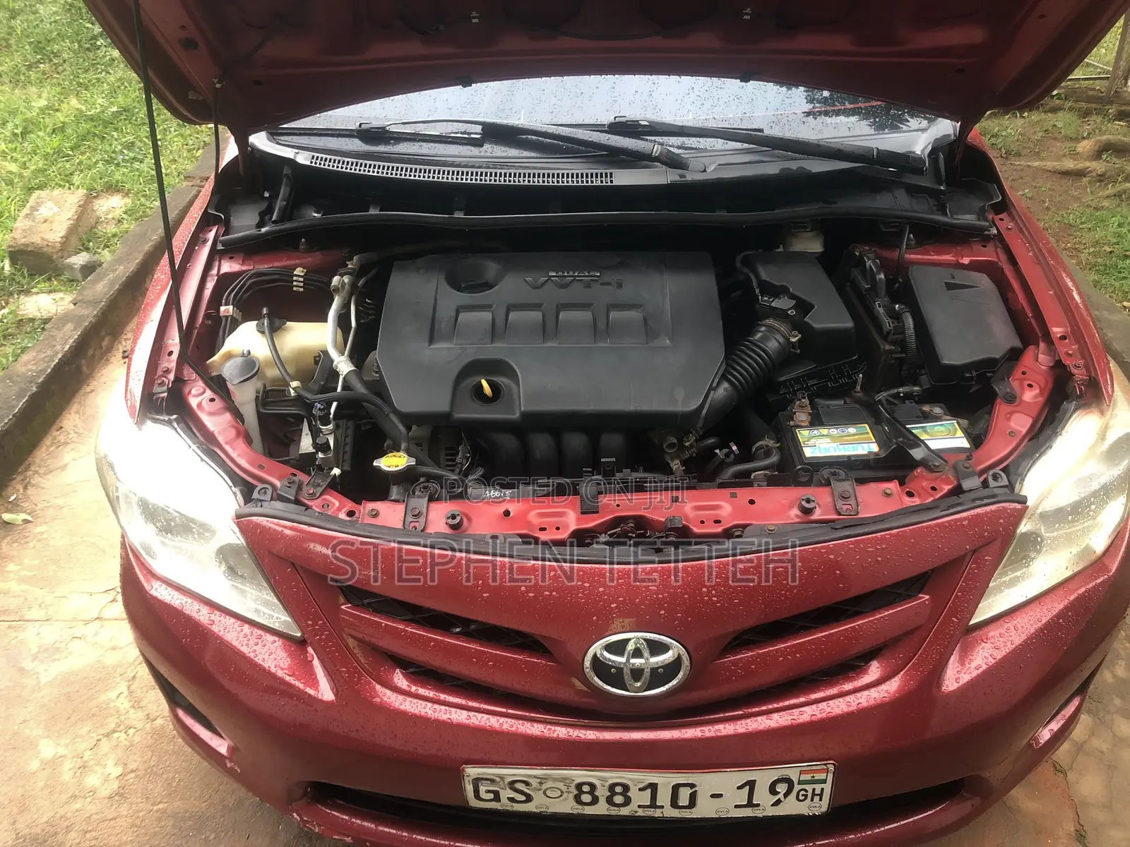 Toyota Corolla LE 4dr Sedan (1.8L 4cyl 4A) 2013 Red
