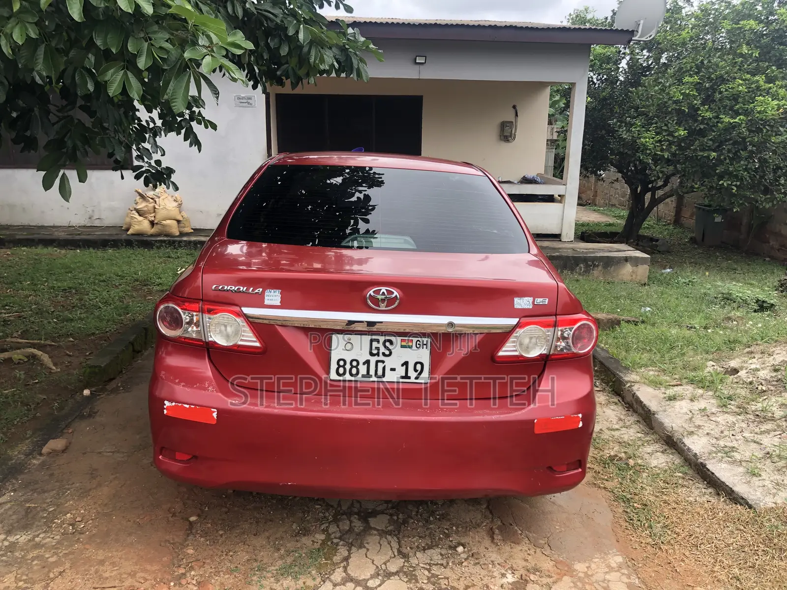 Toyota Corolla LE 4dr Sedan (1.8L 4cyl 4A) 2013 Red