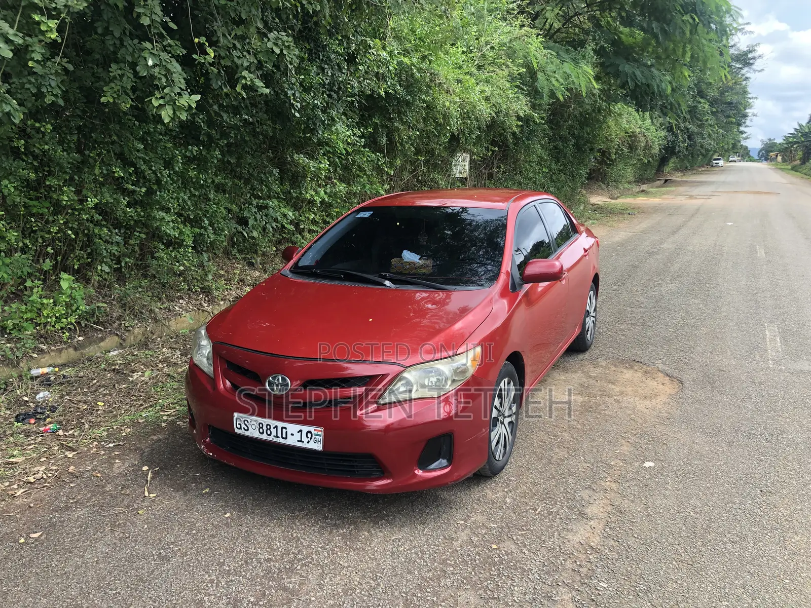Toyota Corolla LE 4dr Sedan (1.8L 4cyl 4A) 2013 Red