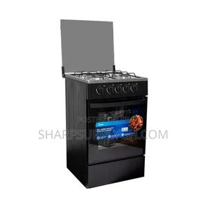 Midea 4-Burner Gas Cooker With Grill