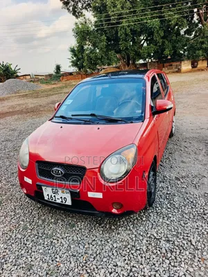 Kia Morning 2010 Red