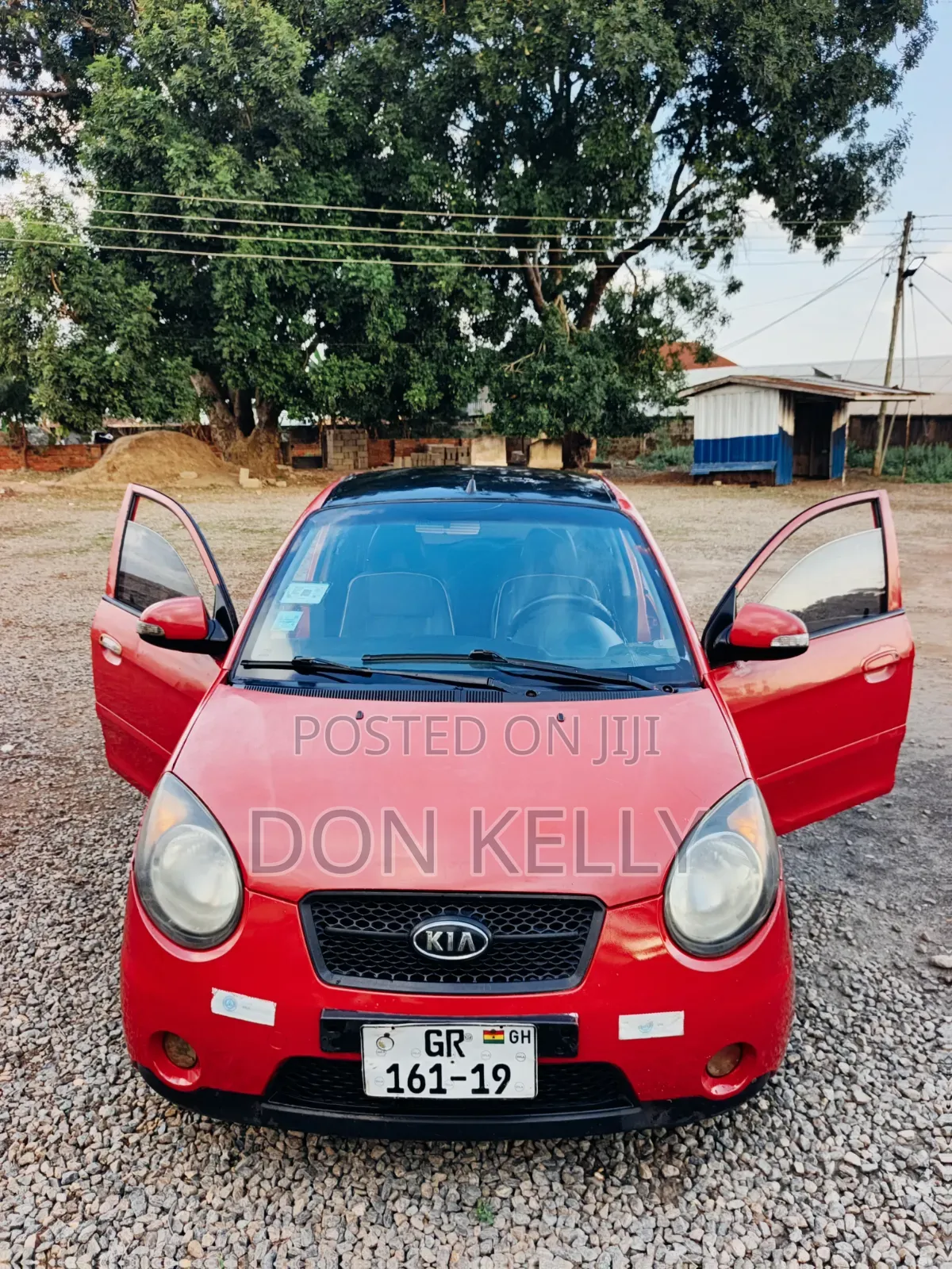 Kia Morning 2010 Red
