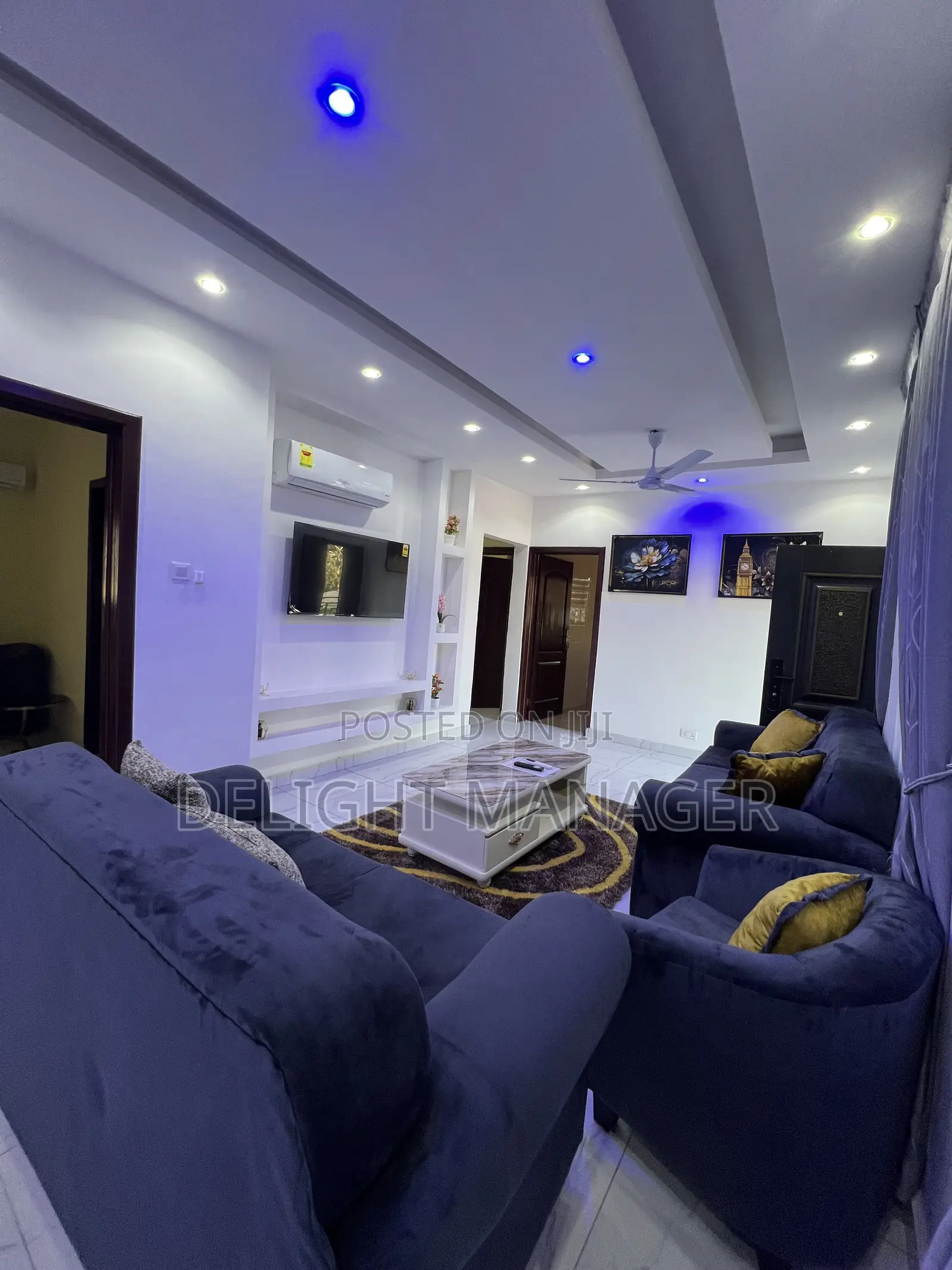 Furnished 2bdrm Apartment in Delightestate.N1, Dzorwulu for rent