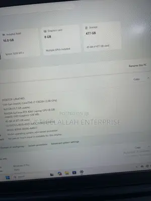 Laptop MSI Stealth 14 Studio A13VF 16GB Intel Core i7 SSD 512GB