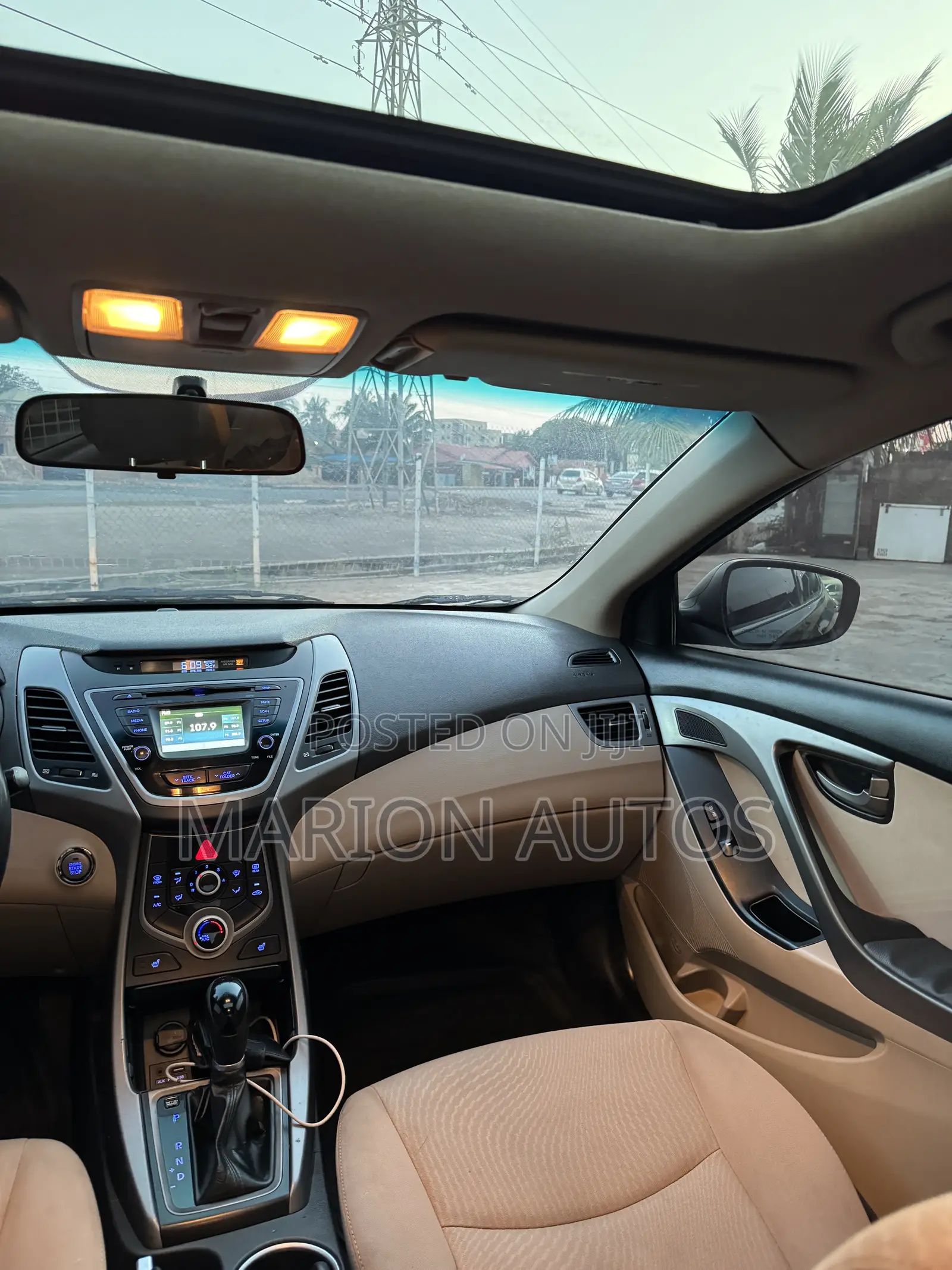 Hyundai Elantra Limited PZEV 4dr Sedan (1.8L 4cyl 6A) 2015 Black