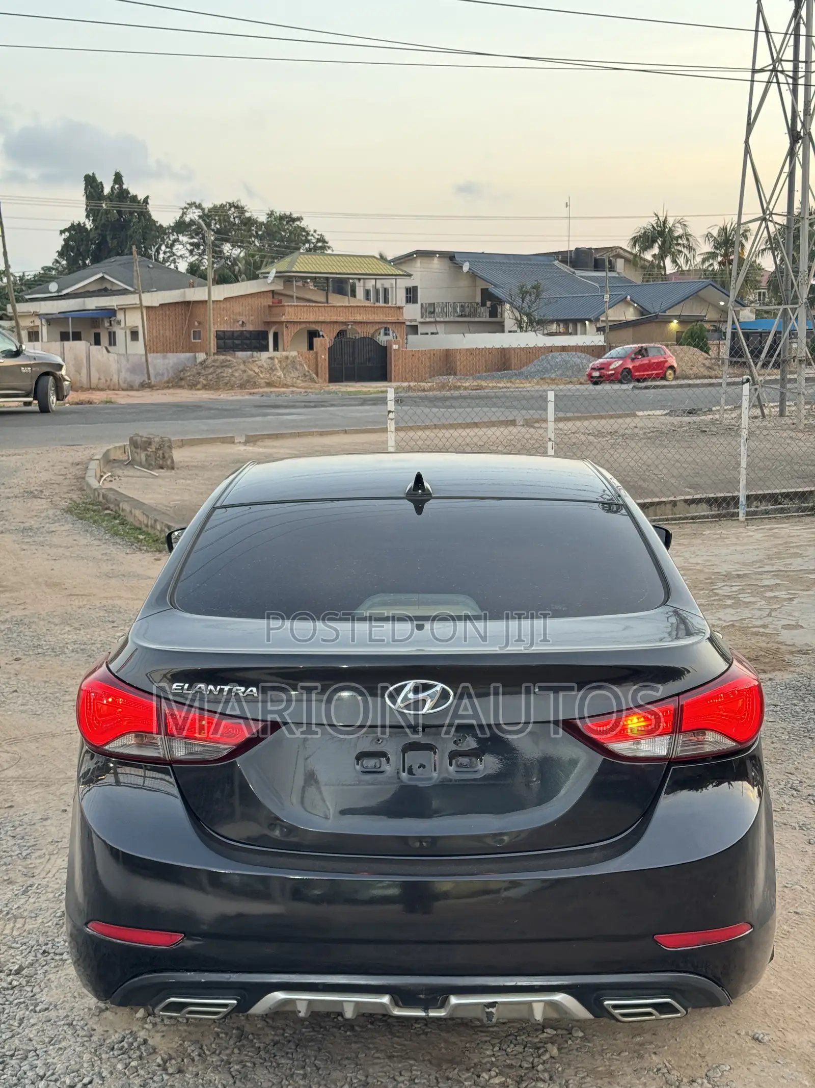 Hyundai Elantra Limited PZEV 4dr Sedan (1.8L 4cyl 6A) 2015 Black