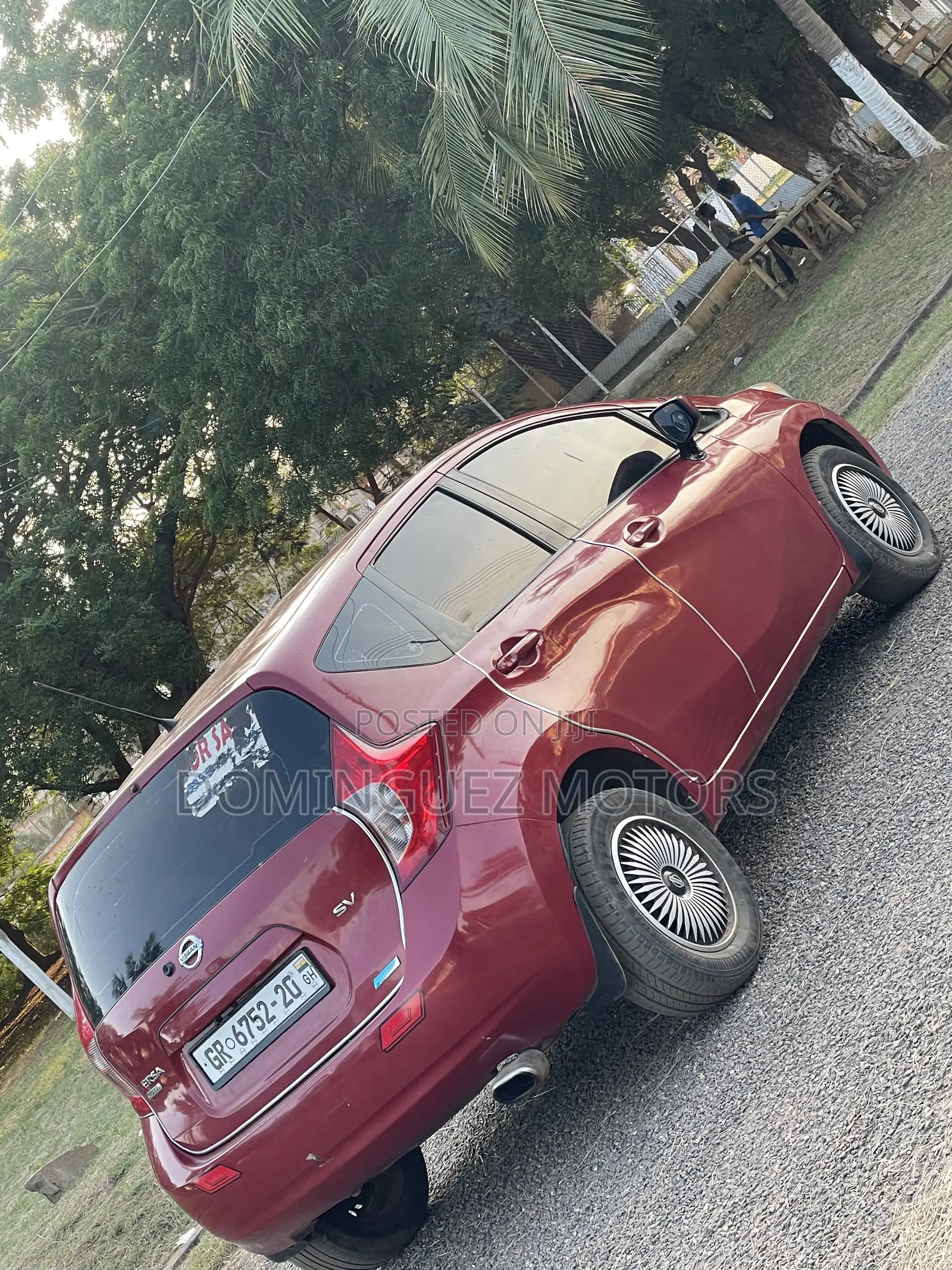 Nissan Versa 2014 Red