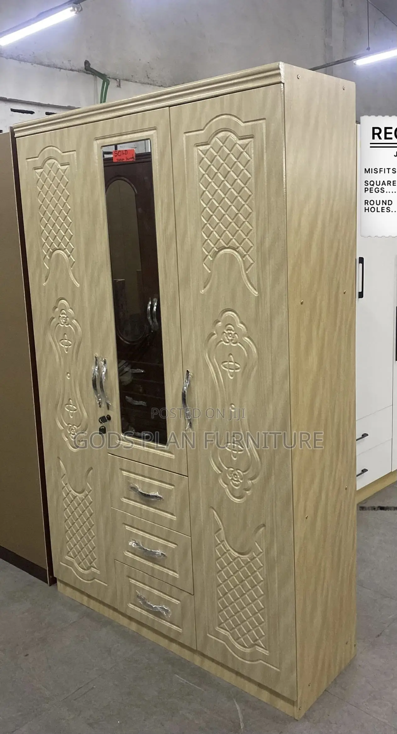 Wooden Wardrobe