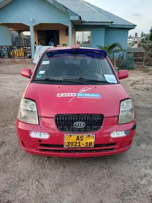 Kia Morning 2010 Red