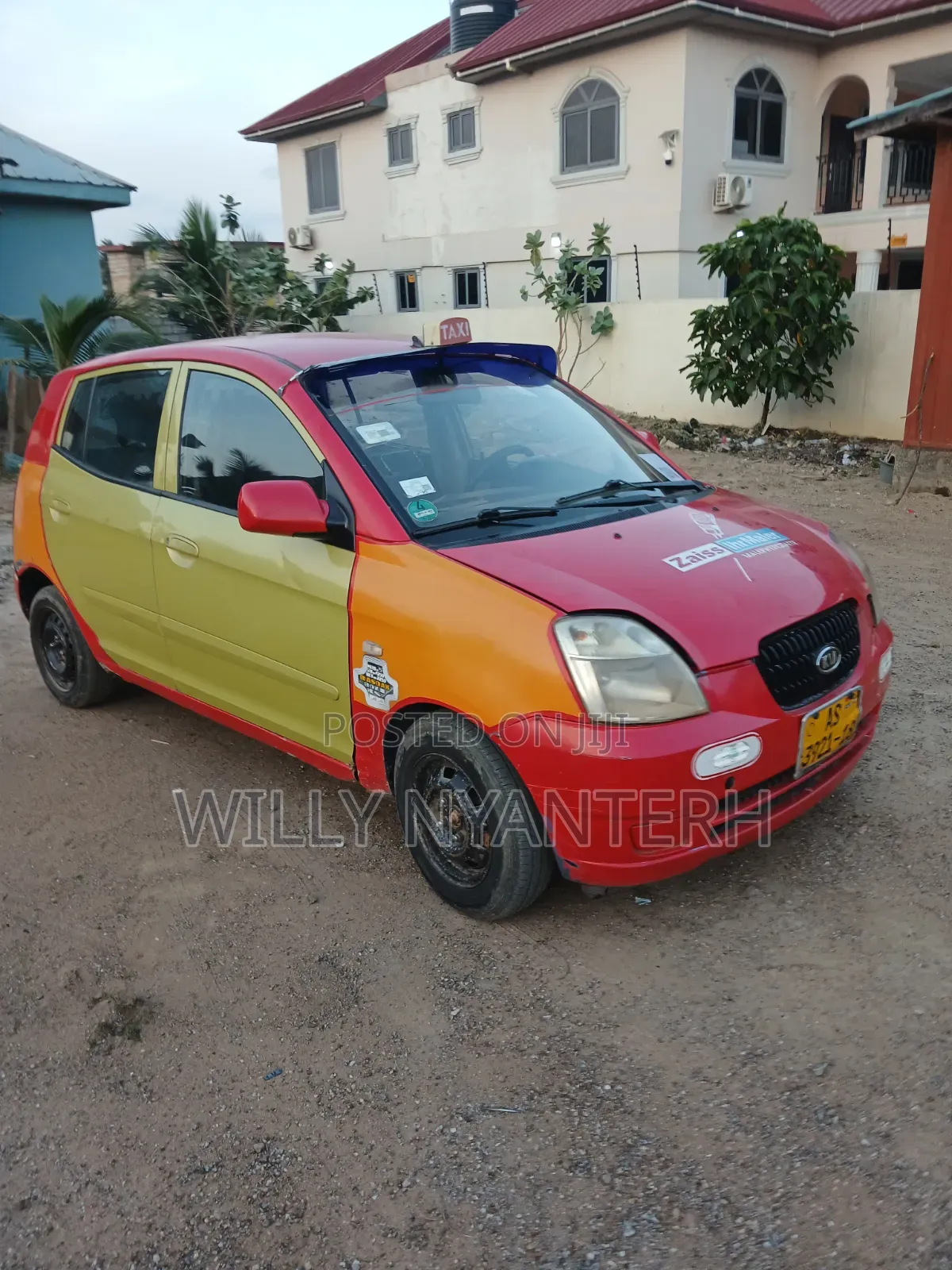 Kia Morning 2010 Red