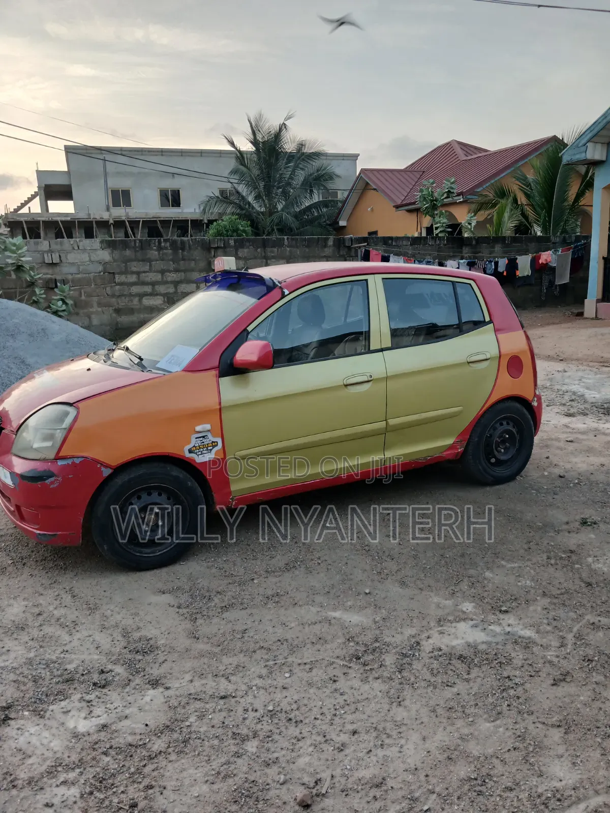Kia Morning 2010 Red