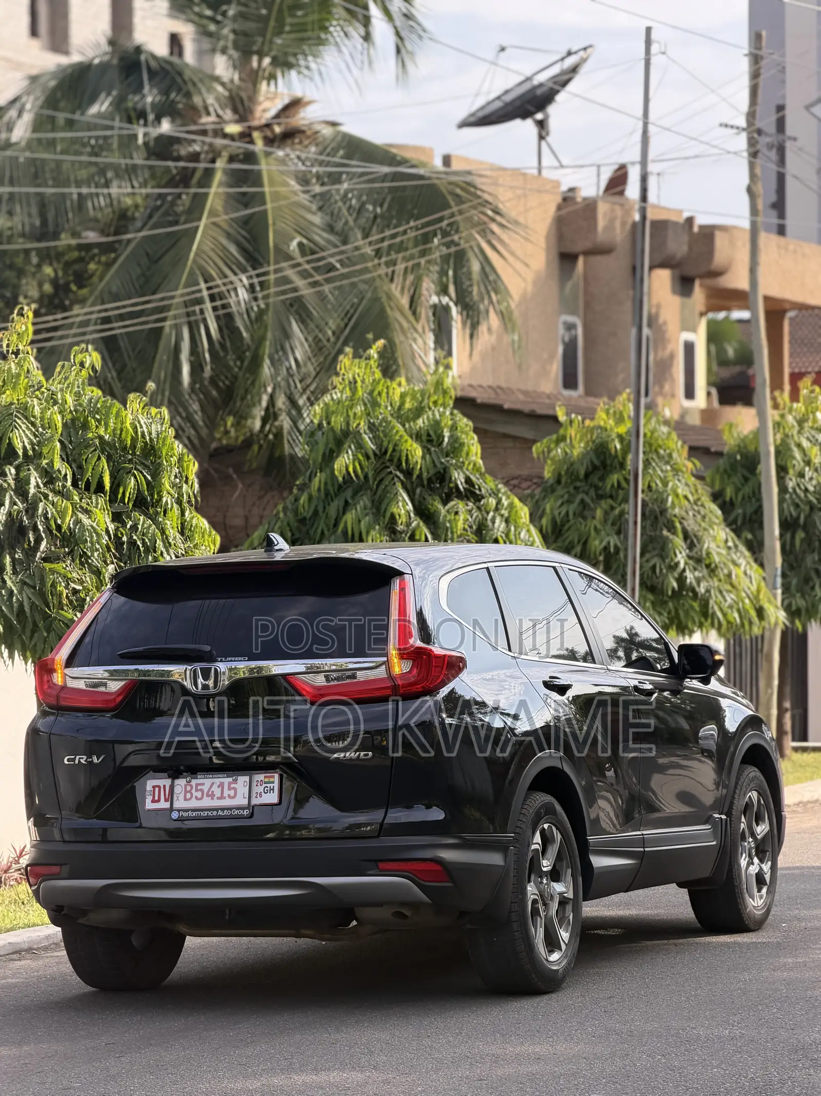 Honda CR-V EX-L AWD 2019 Black