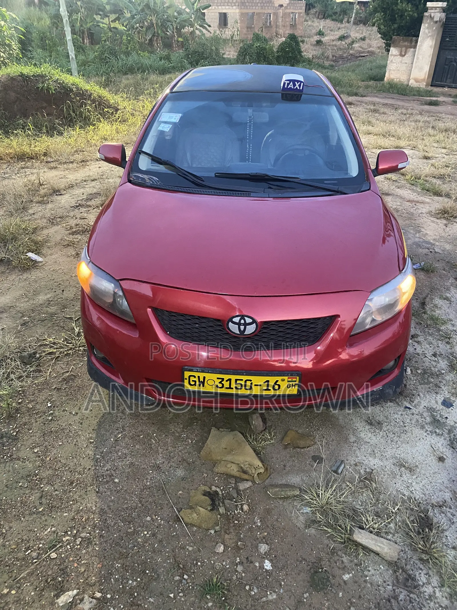 Toyota Corolla S 4dr Sedan (1.8L 4cyl 4A) 2009 Red