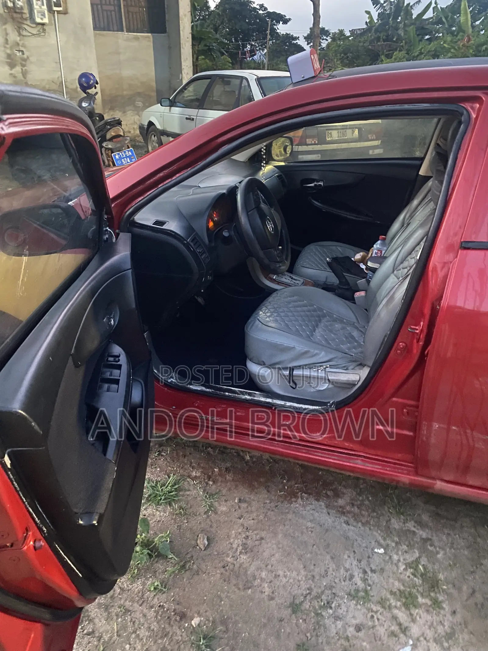 Toyota Corolla S 4dr Sedan (1.8L 4cyl 4A) 2009 Red