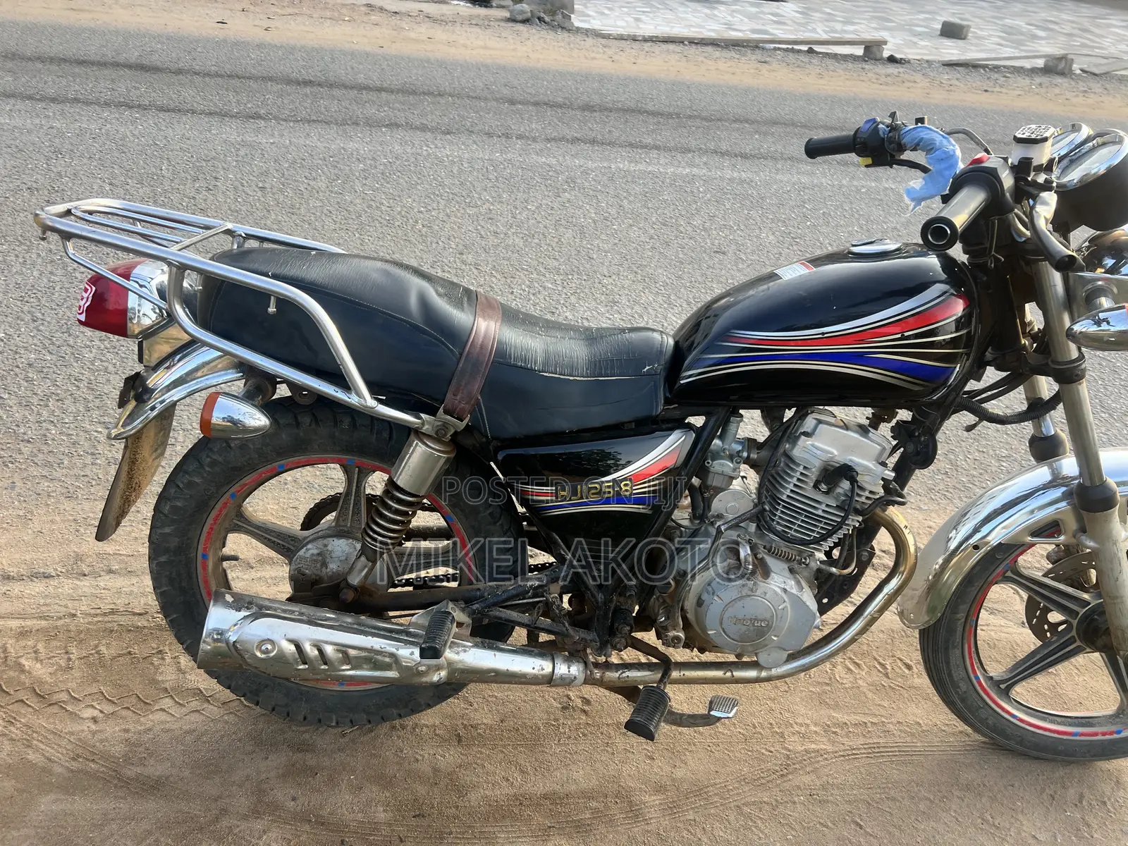 Haojue HJ125-8K 2022 Black