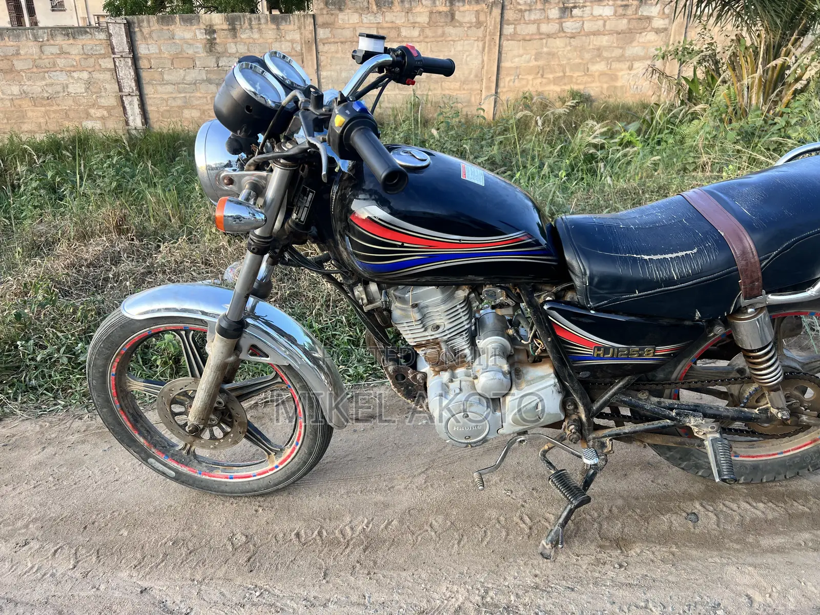 Haojue HJ125-8K 2022 Black