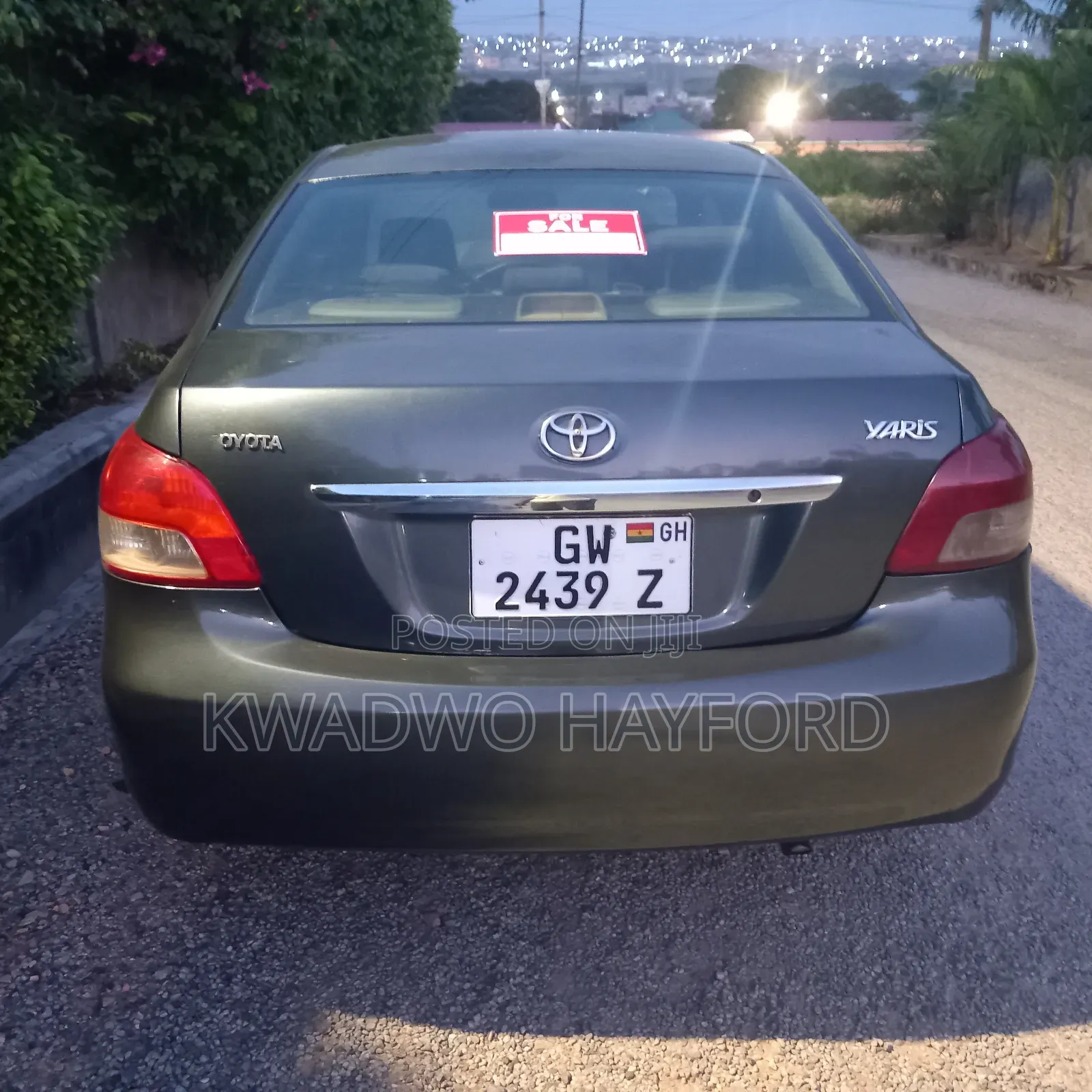 Toyota Yaris 2008 Black