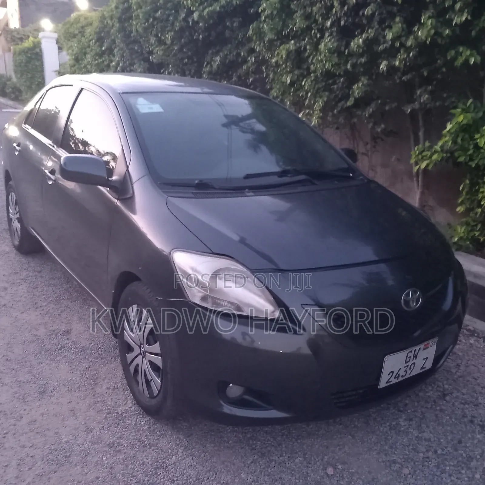 Toyota Yaris 2008 Black