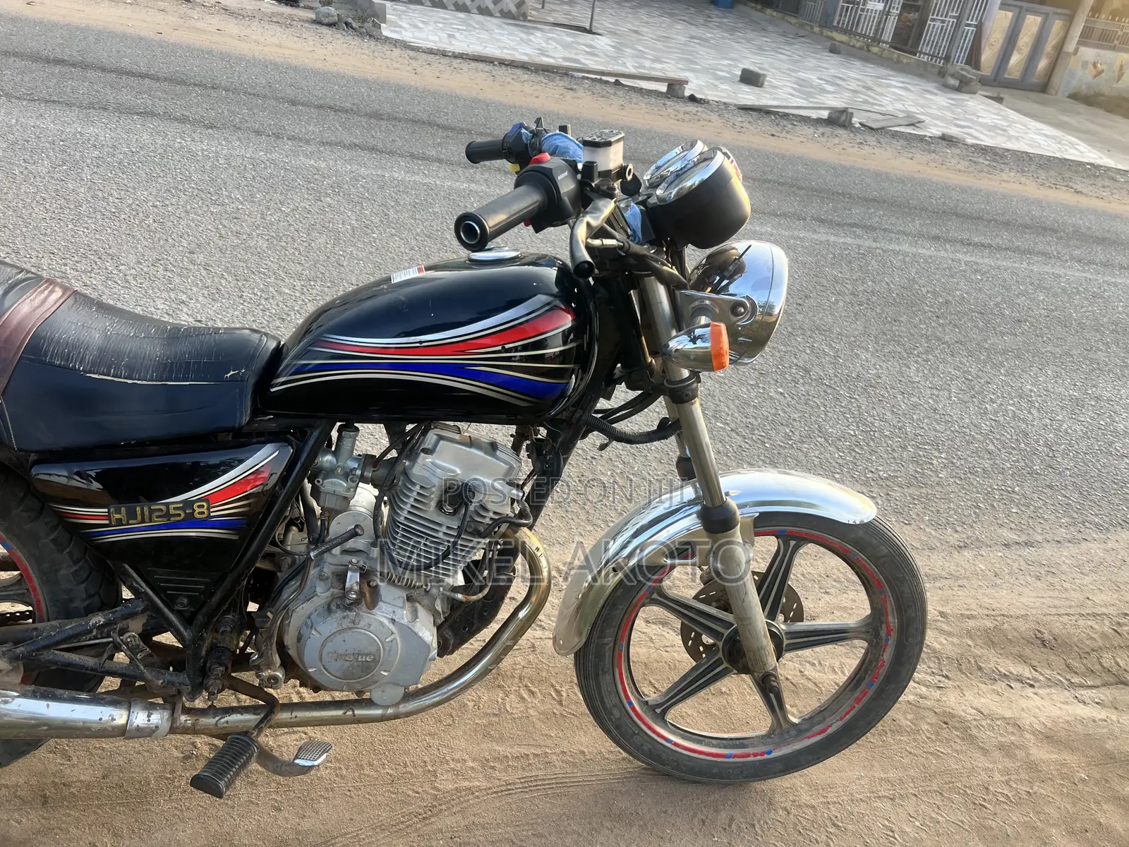 Haojue HJ125-8K 2022 Black