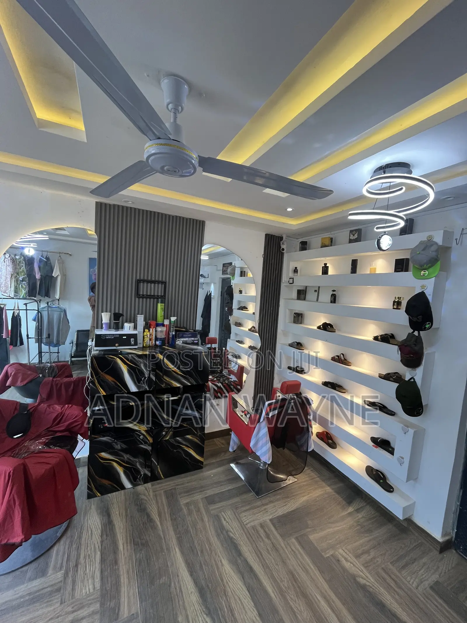 Fully Furnished Barbershop for Rent