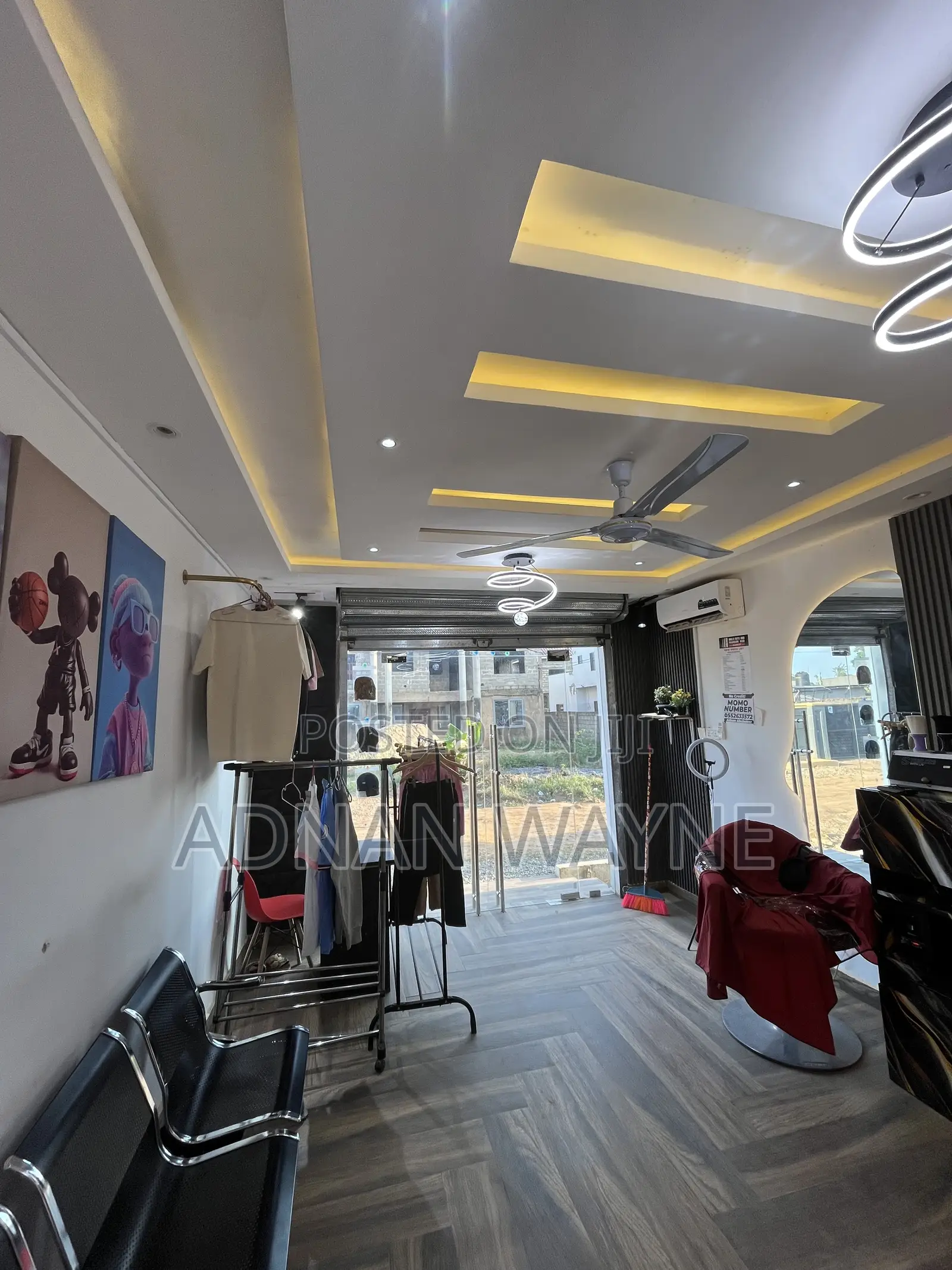 Fully Furnished Barbershop for Rent