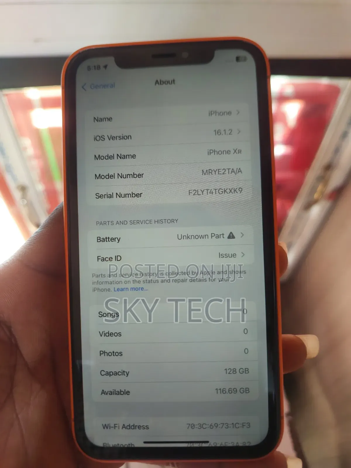 Apple iPhone XR 128 GB Orange