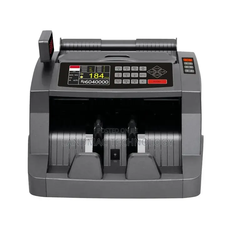 Al-5500t Bill Money Counting Machine Mixed Denominations Value Counter