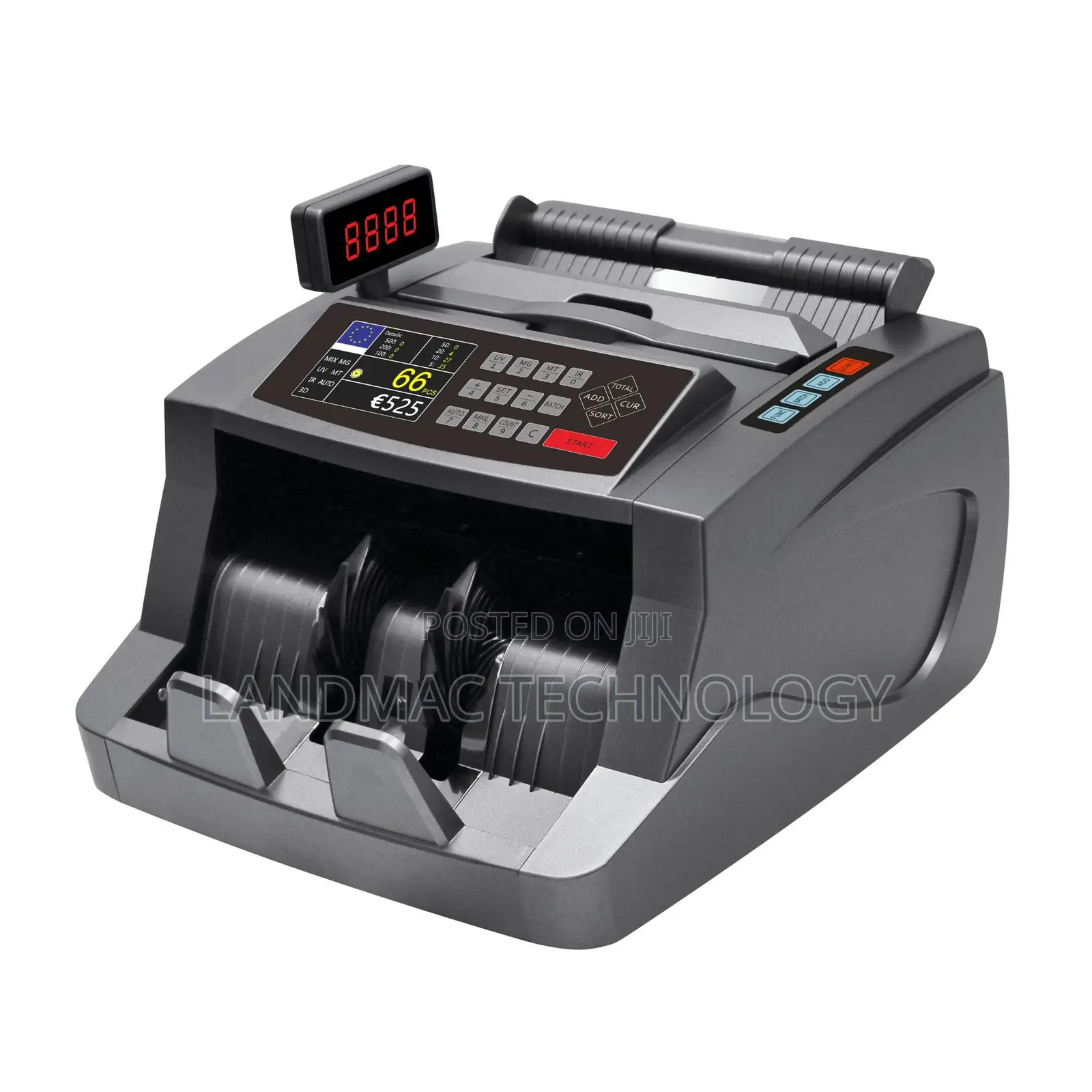 Al-5500t Bill Money Counting Machine Mixed Denominations Value Counter
