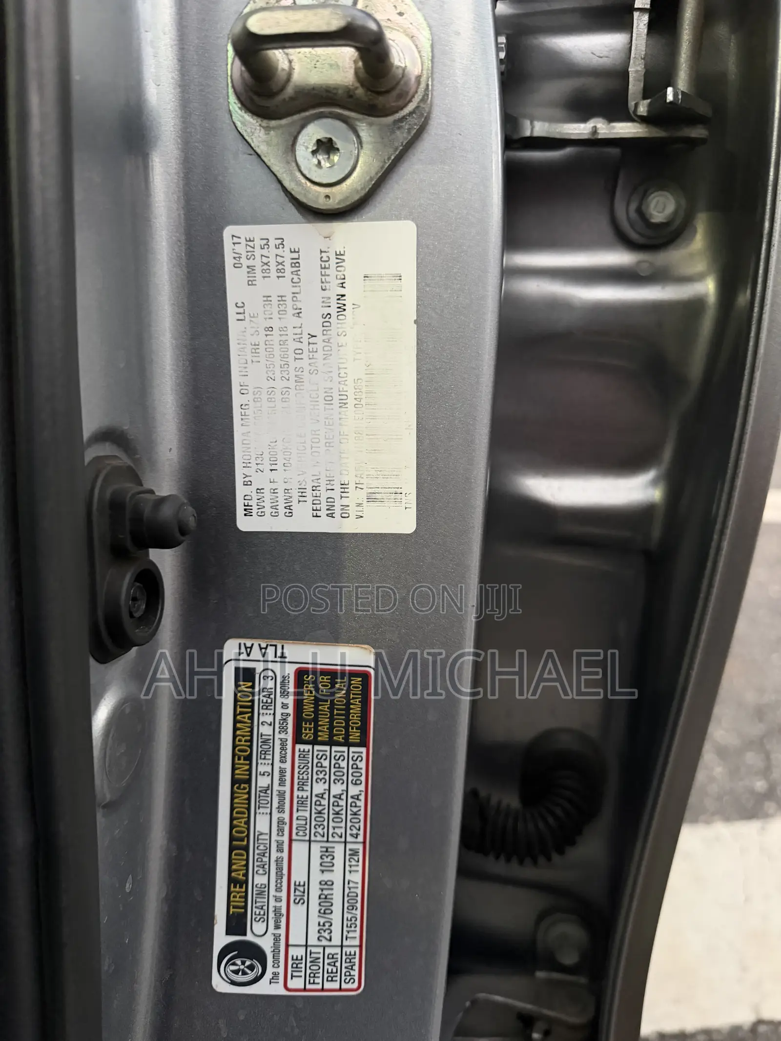 Honda CR-V EX-L AWD 2018 Silver