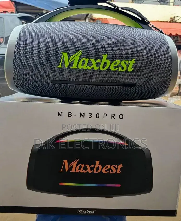 Deep Bass Maxbest Mb-30 Pro Rechargeable Speaker