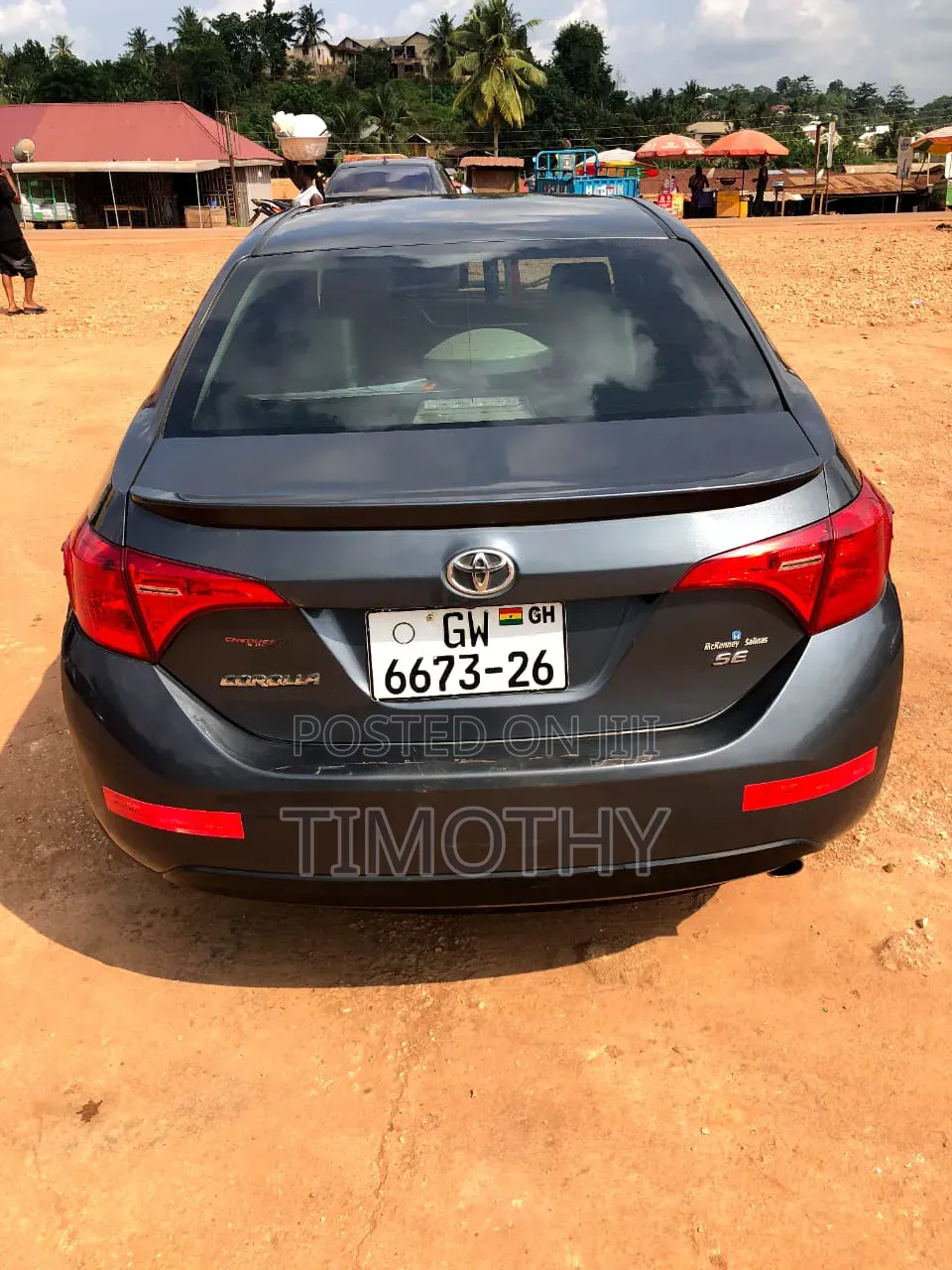 Toyota Corolla SE (1.8L 4cyl 2A) 2018 Gray