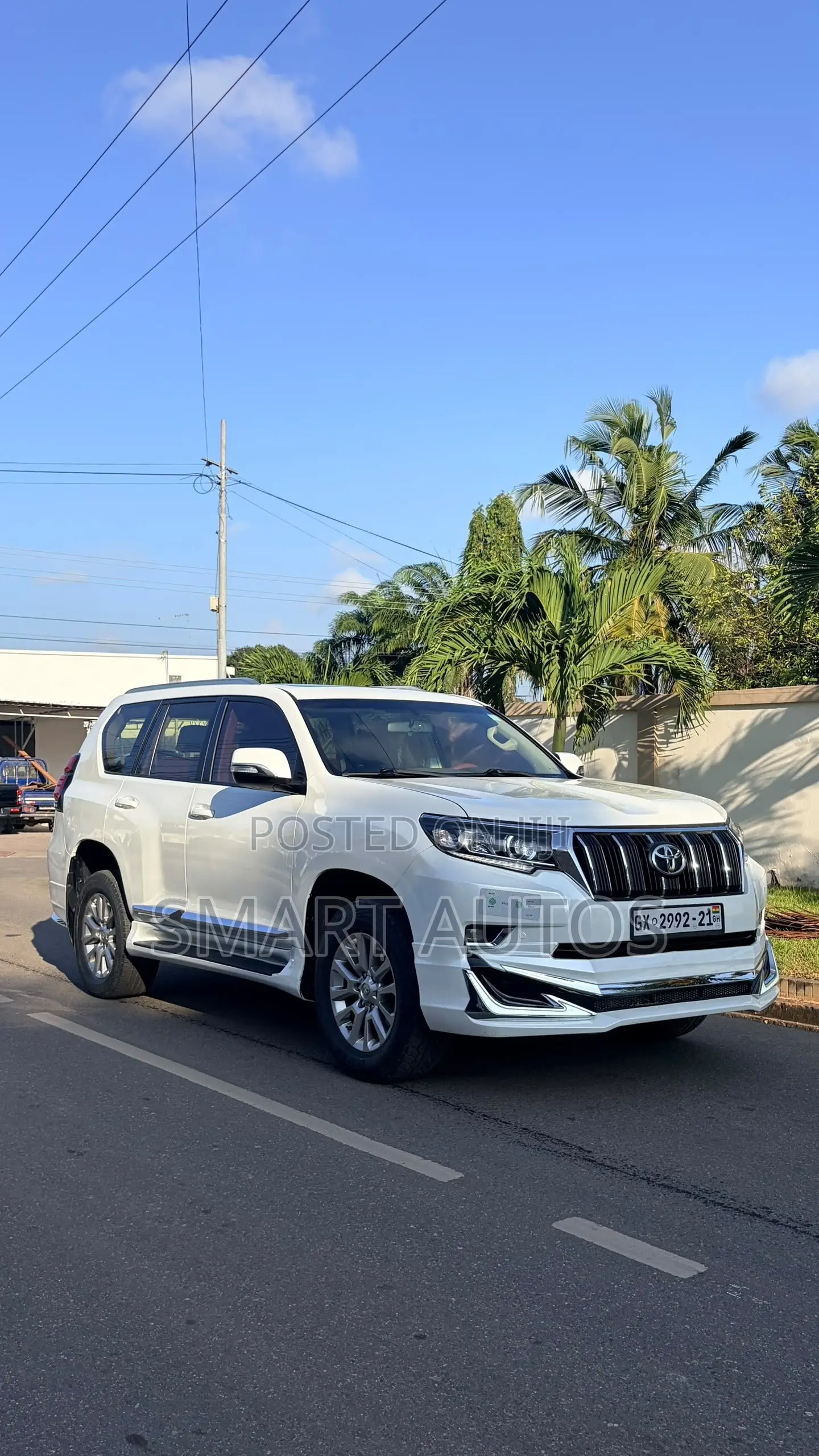 Toyota Land Cruiser Prado 2.7 2018 White