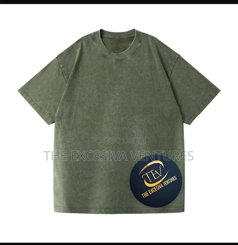 Plain Acid Wash T-Shirts