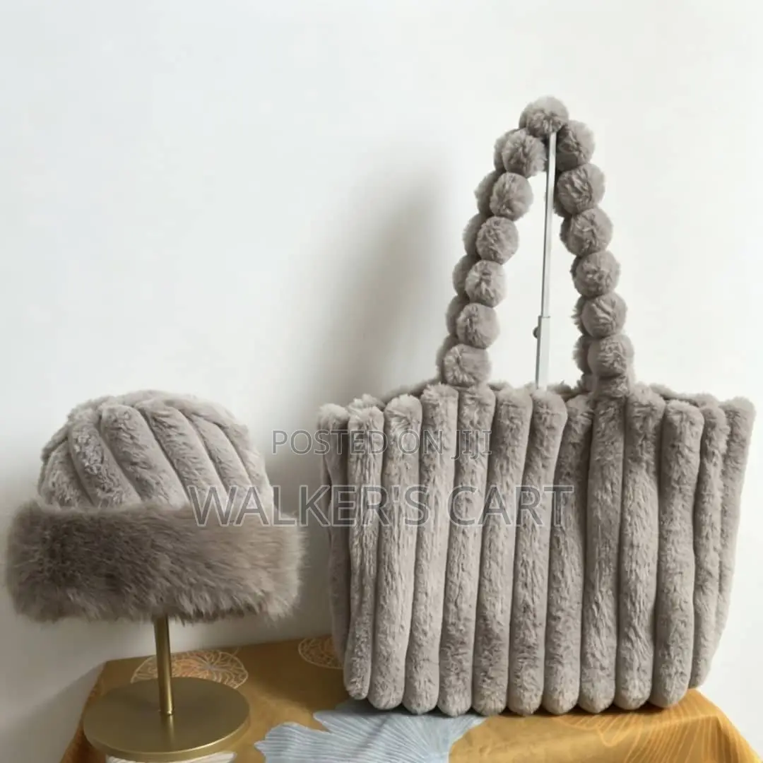 Women's Plush Faux Fur 2-Piece Set
