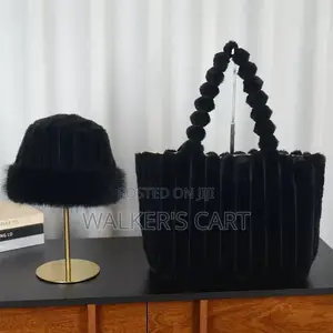 Women's Plush Faux Fur 2-Piece Set