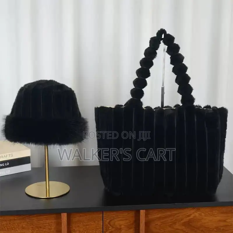 Women's Plush Faux Fur 2-Piece Set