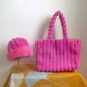 Women's Plush Faux Fur 2-Piece Set