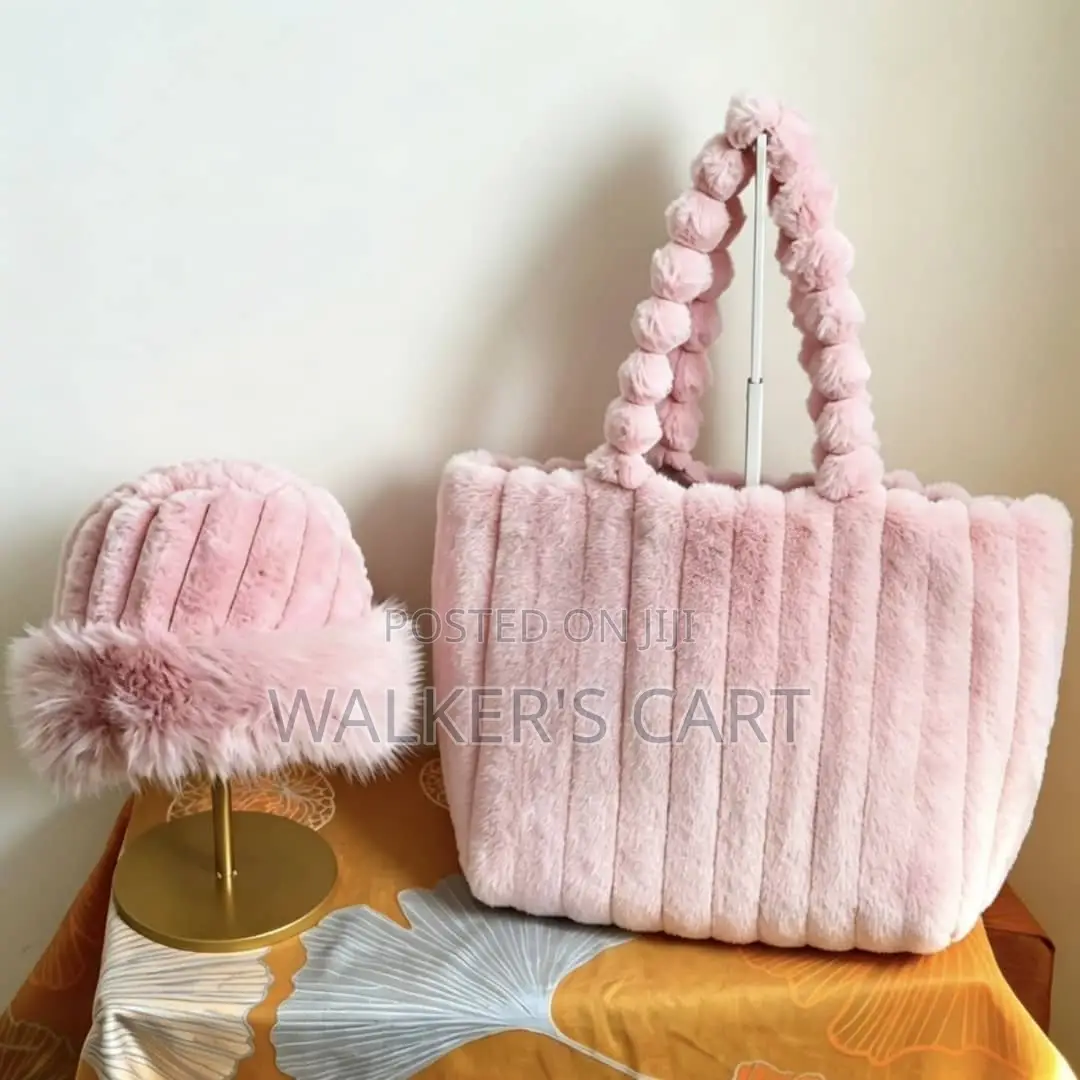 Women's Plush Faux Fur 2-Piece Set