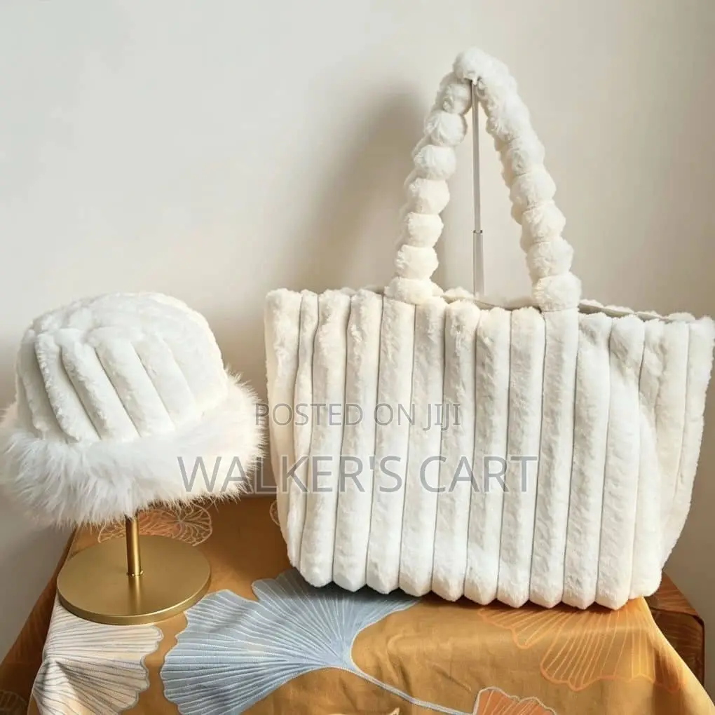 Women's Plush Faux Fur 2-Piece Set