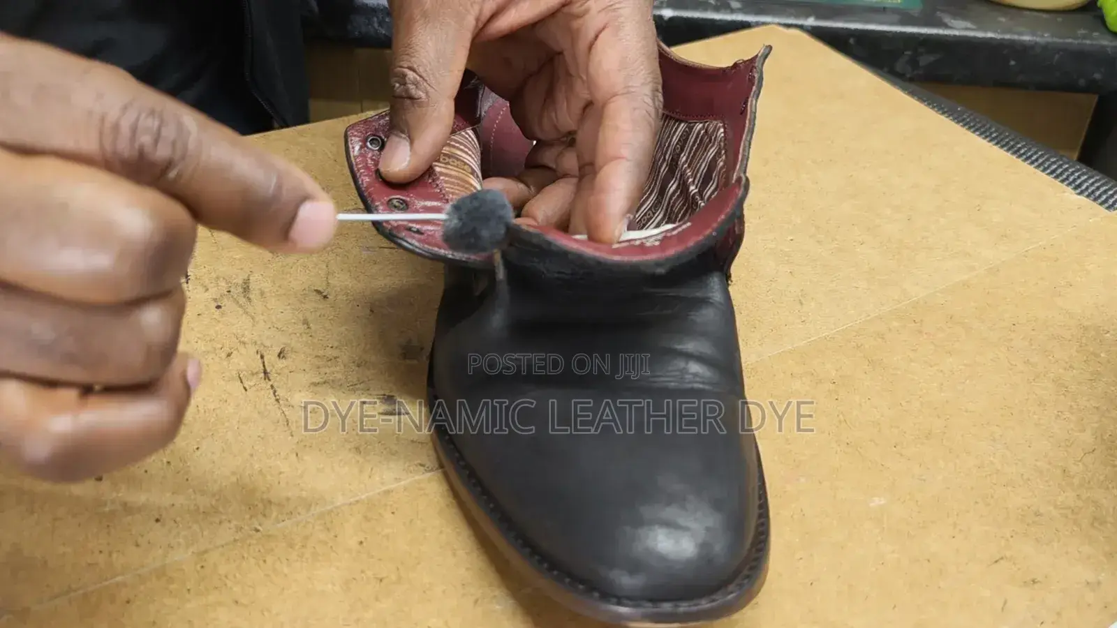 Dye-Namic Leather Dye - For Shoes, Bags & Belts - Black