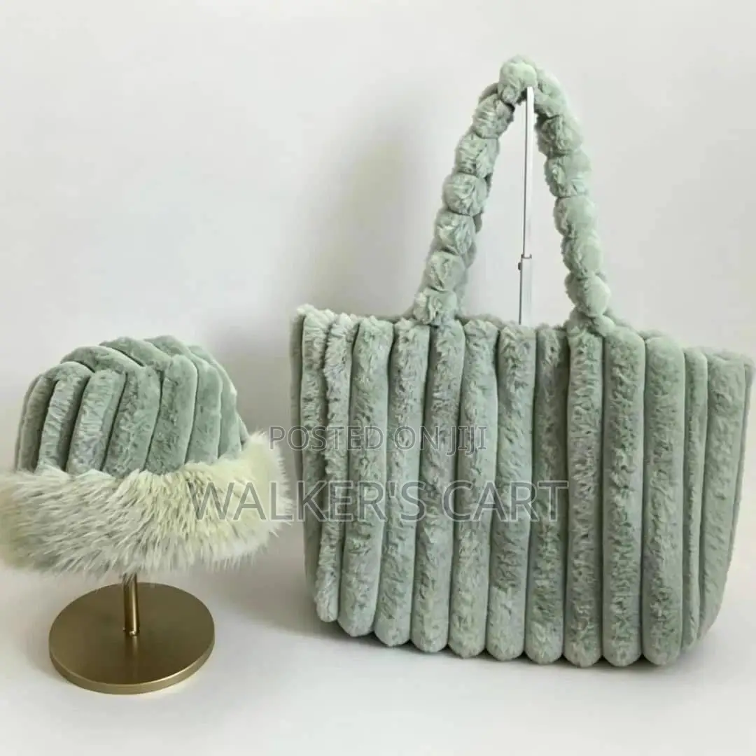 Women's Plush Faux Fur 2-Piece Set