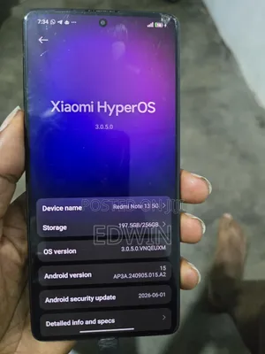 Xiaomi Redmi Note 13 256 GB Black