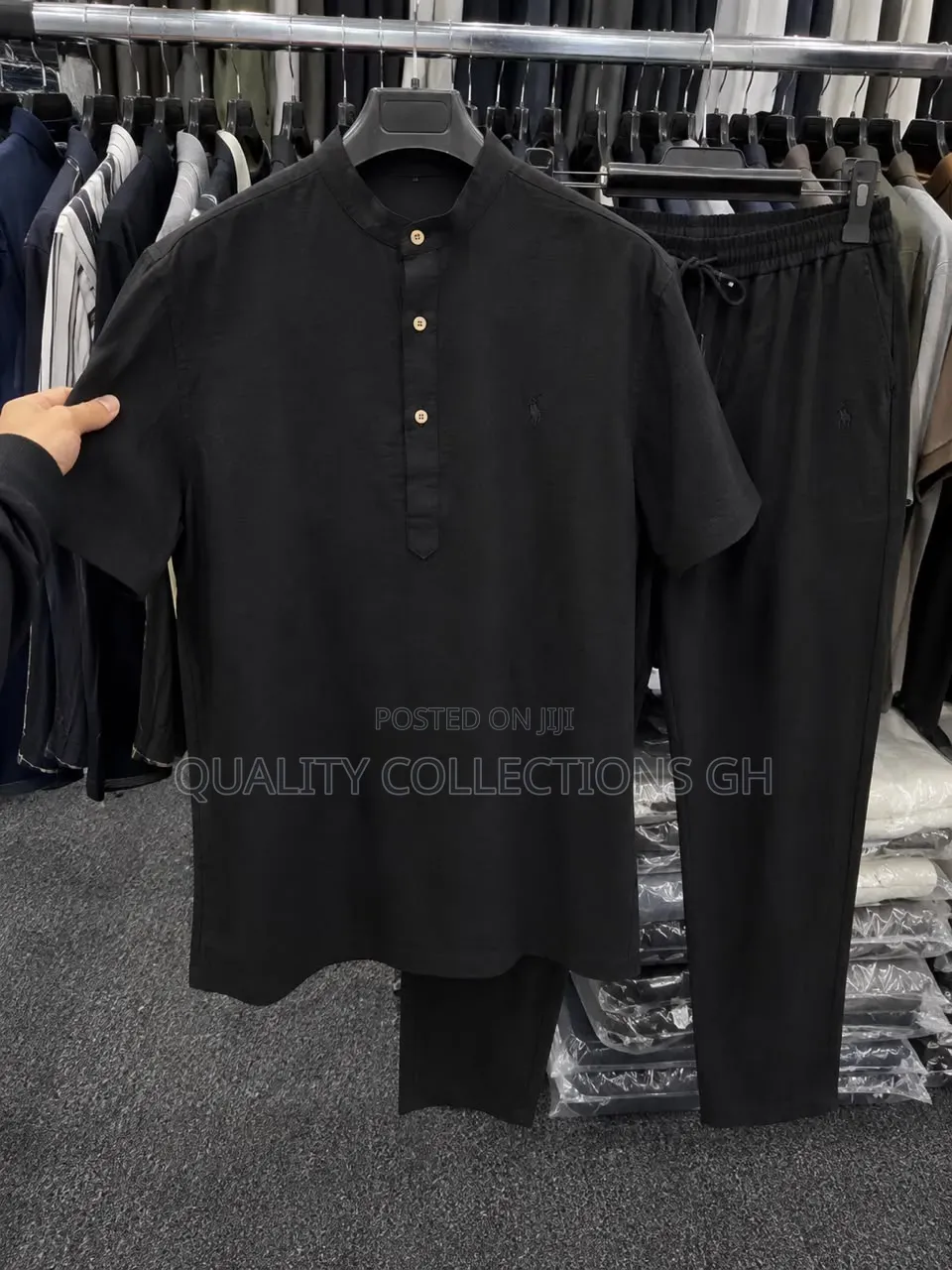 Polo Linen Top And