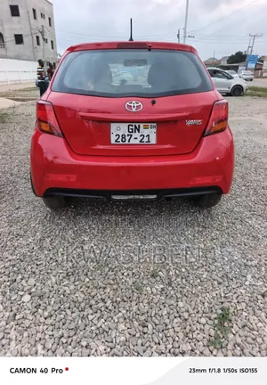Toyota Yaris 2016 Red